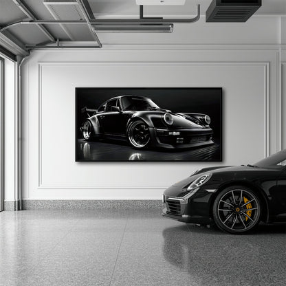 Porsche 911 Wall Art – Shadow Legend Canvas Print Cars