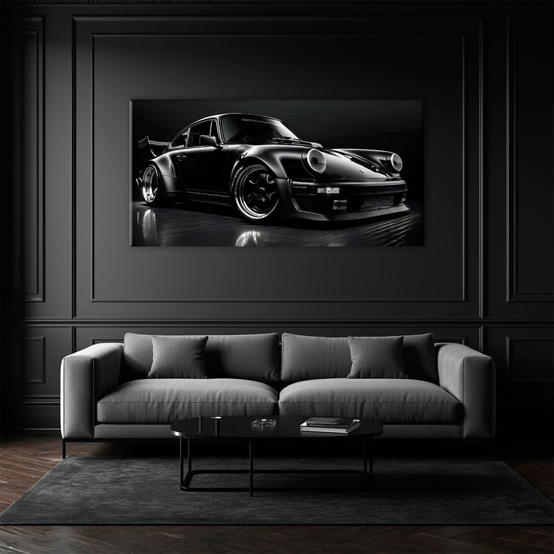 Porsche 911 Wall Art – Shadow Legend Canvas Print Cars