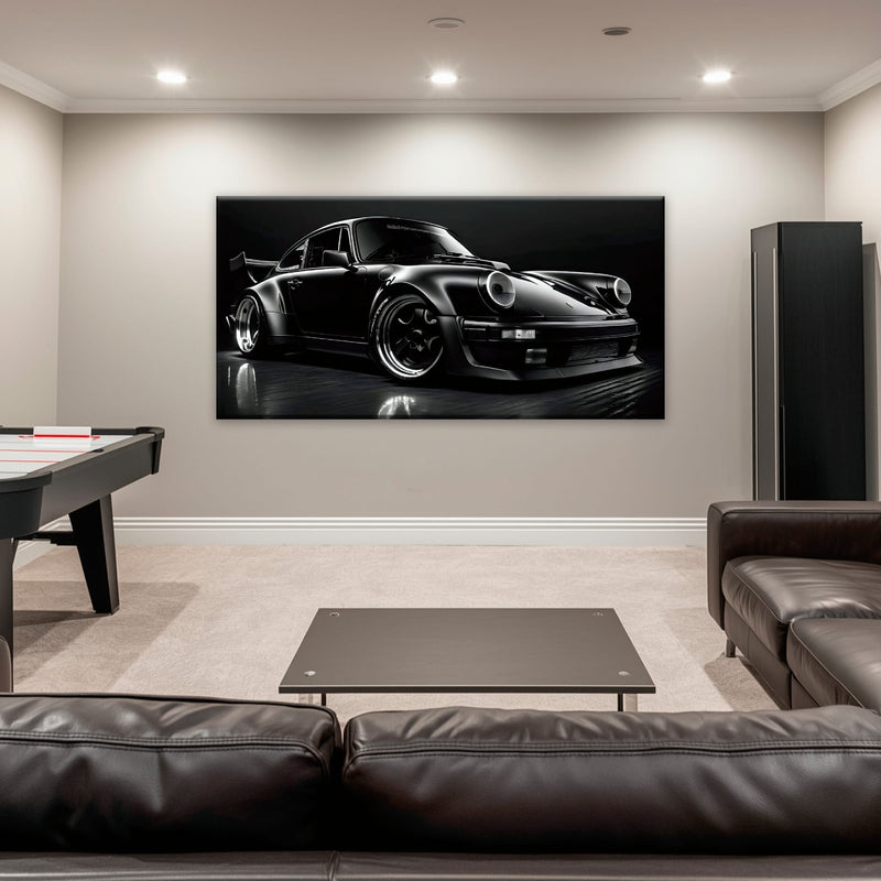 Porsche 911 Wall Art – Shadow Legend Canvas Print Cars