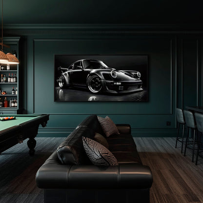 Porsche 911 Wall Art – Shadow Legend Canvas Print Cars
