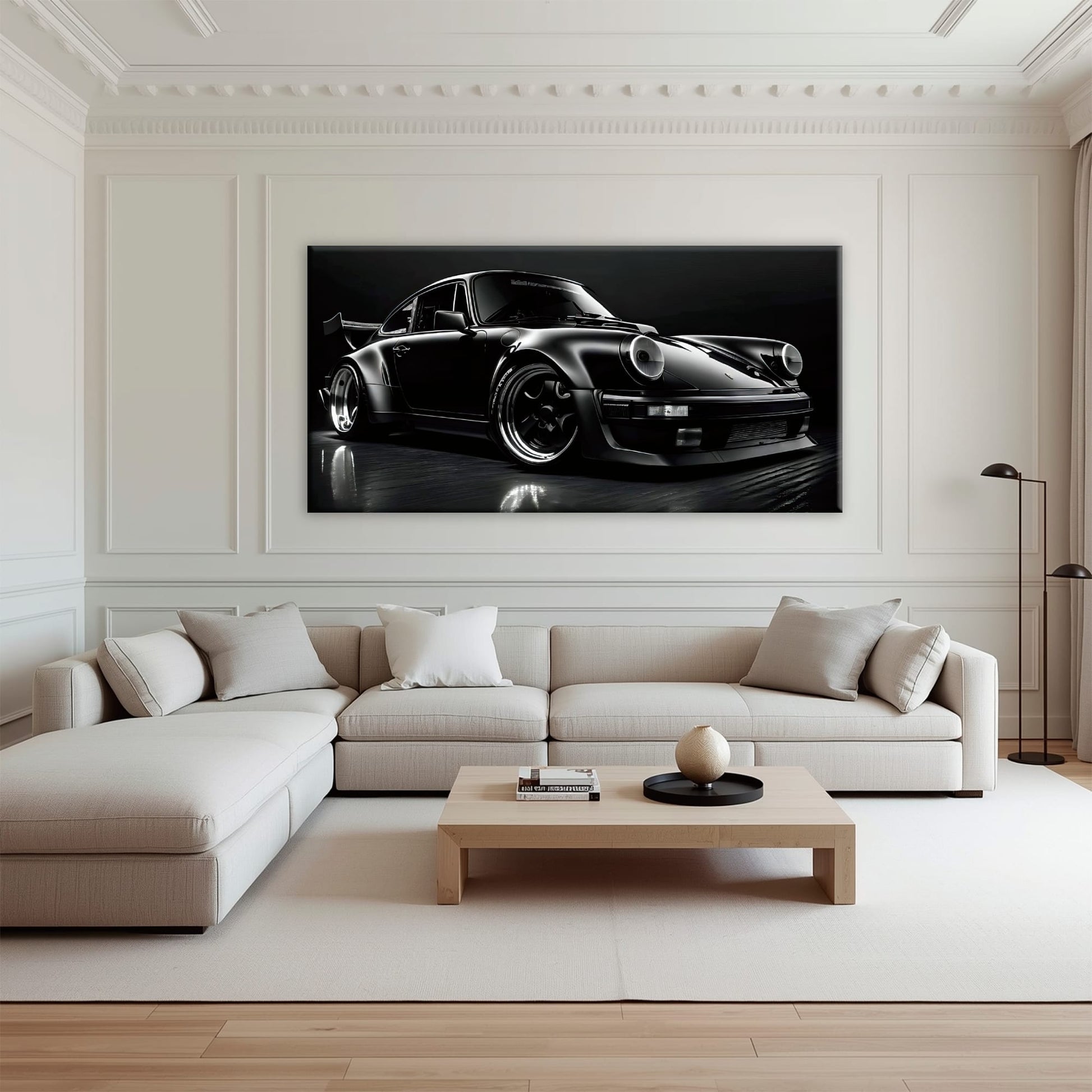 Porsche 911 Wall Art – Shadow Legend Canvas Print Cars