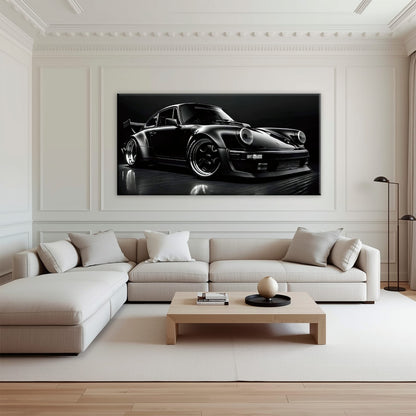 Porsche 911 Wall Art – Shadow Legend Canvas Print Cars