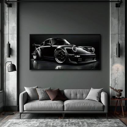 Porsche 911 Wall Art – Shadow Legend Canvas Print Cars