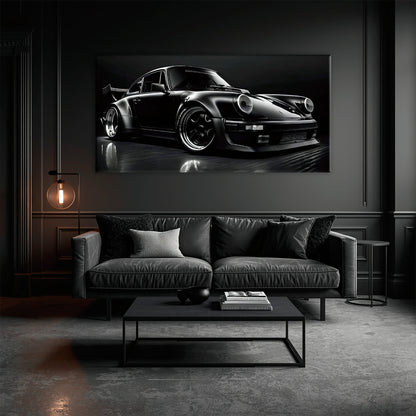 Porsche 911 Wall Art – Shadow Legend Canvas Print Cars