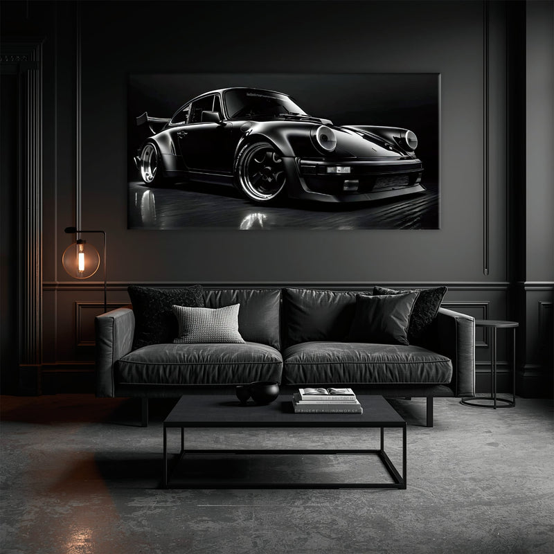Porsche 911 Wall Art – Shadow Legend Canvas Print Cars