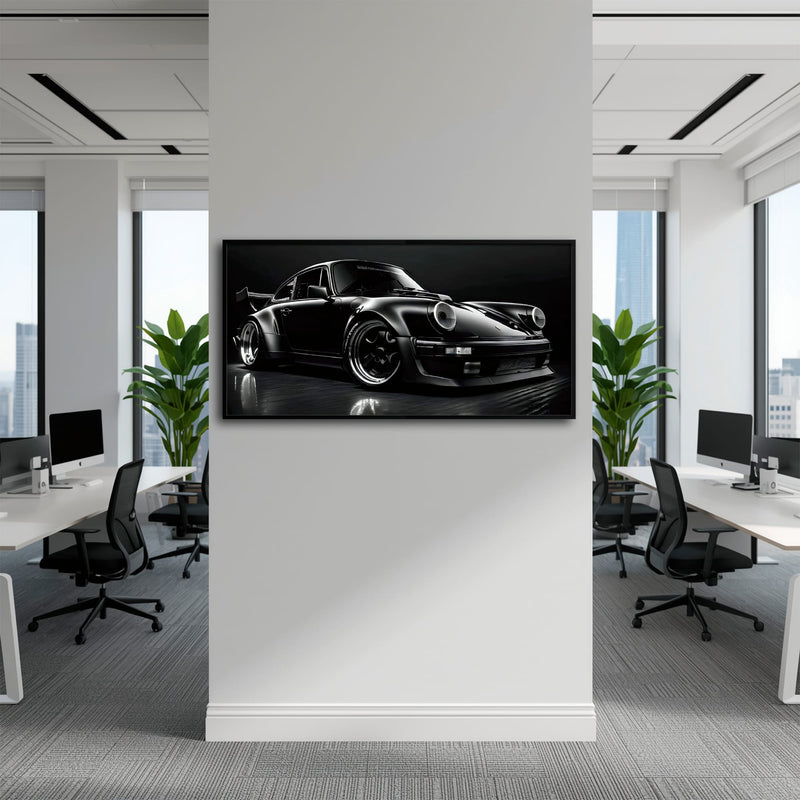 Porsche 911 Wall Art – Shadow Legend Canvas Print Cars