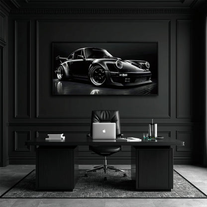 Porsche 911 Wall Art – Shadow Legend Canvas Print Cars