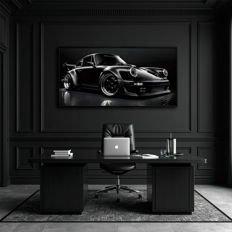 Porsche 911 Wall Art – Shadow Legend Canvas Print Cars