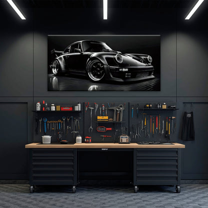 Porsche 911 Wall Art – Shadow Legend Canvas Print Cars