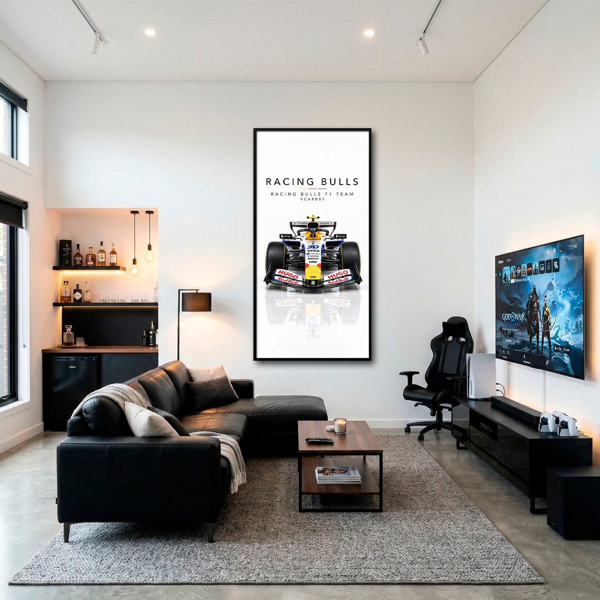 Racing Bulls F1 Team VCARB 03 Wall Art | Formula 1 Decor Cars