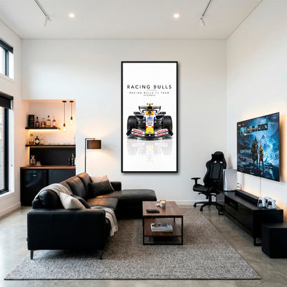 Racing Bulls F1 Team VCARB 03 Wall Art | Formula 1 Decor Cars