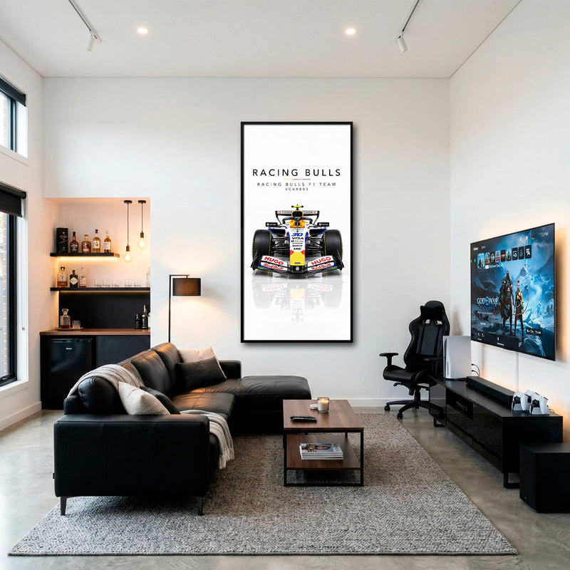 Racing Bulls F1 Team VCARB 03 Wall Art | Formula 1 Decor Cars
