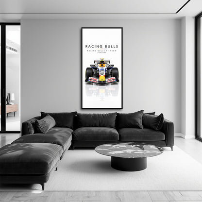 Racing Bulls F1 Team VCARB 03 Wall Art | Formula 1 Decor Cars