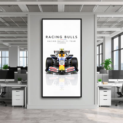 Racing Bulls F1 Team VCARB 03 Wall Art | Formula 1 Decor Cars