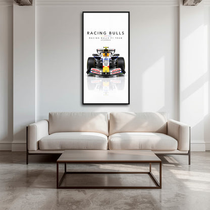 Racing Bulls F1 Team VCARB 03 Wall Art | Formula 1 Decor Cars