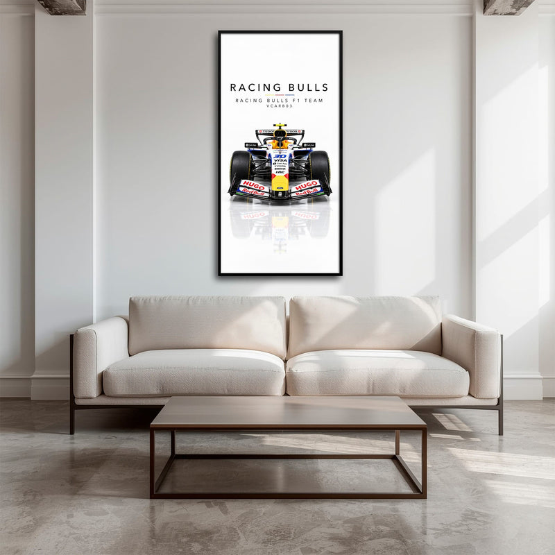 Racing Bulls F1 Team VCARB 03 Wall Art | Formula 1 Decor Cars