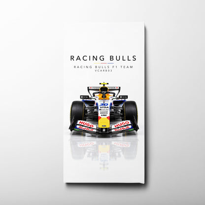 Racing Bulls F1 Team VCARB 03 Wall Art | Formula 1 Decor Cars