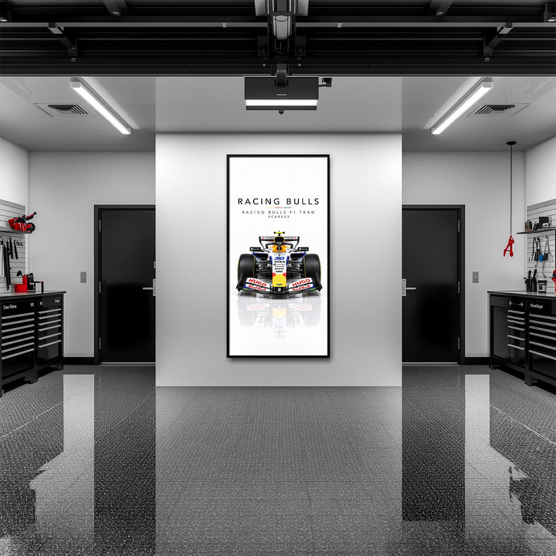 Racing Bulls F1 Team VCARB 03 Wall Art | Formula 1 Decor Cars
