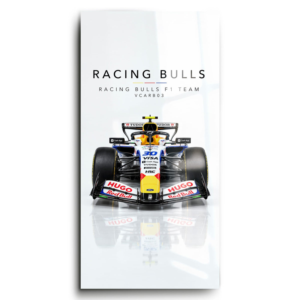 Racing Bulls F1 Team VCARB 03 Wall Art | Formula 1 Decor Cars