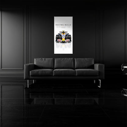 Racing Bulls F1 Team VCARB 03 Wall Art | Formula 1 Decor Cars