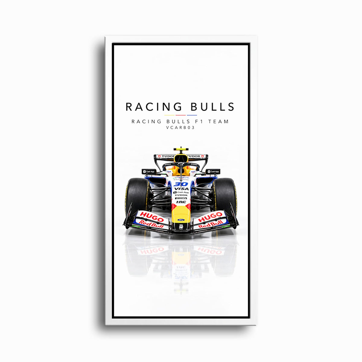 Racing Bulls F1 Team VCARB 03 Wall Art | Formula 1 Decor Cars
