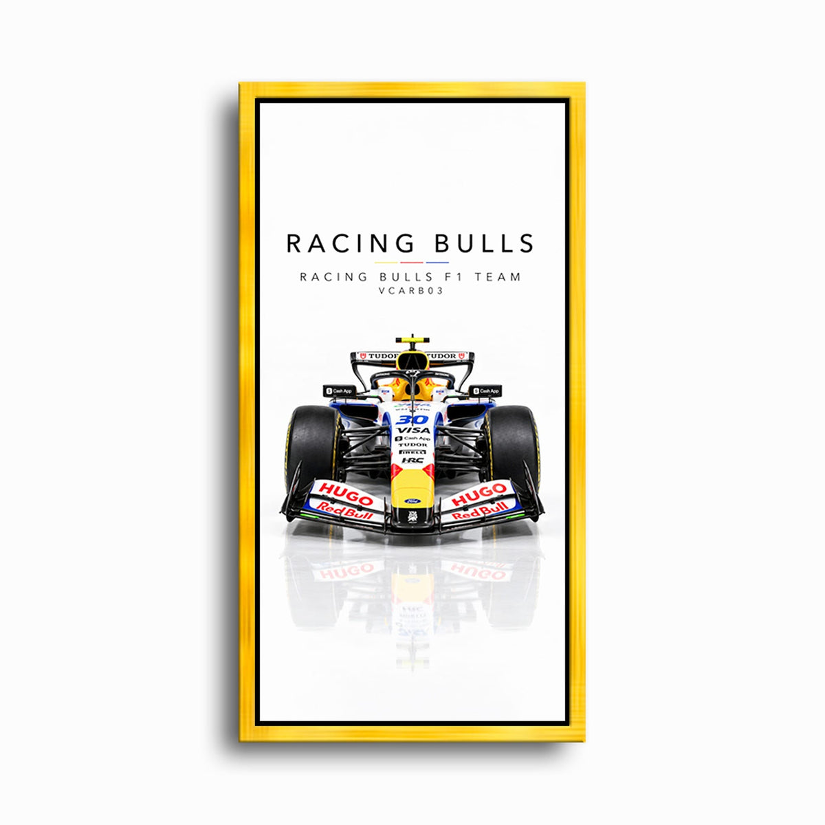 Racing Bulls F1 Team VCARB 03 Wall Art | Formula 1 Decor Cars