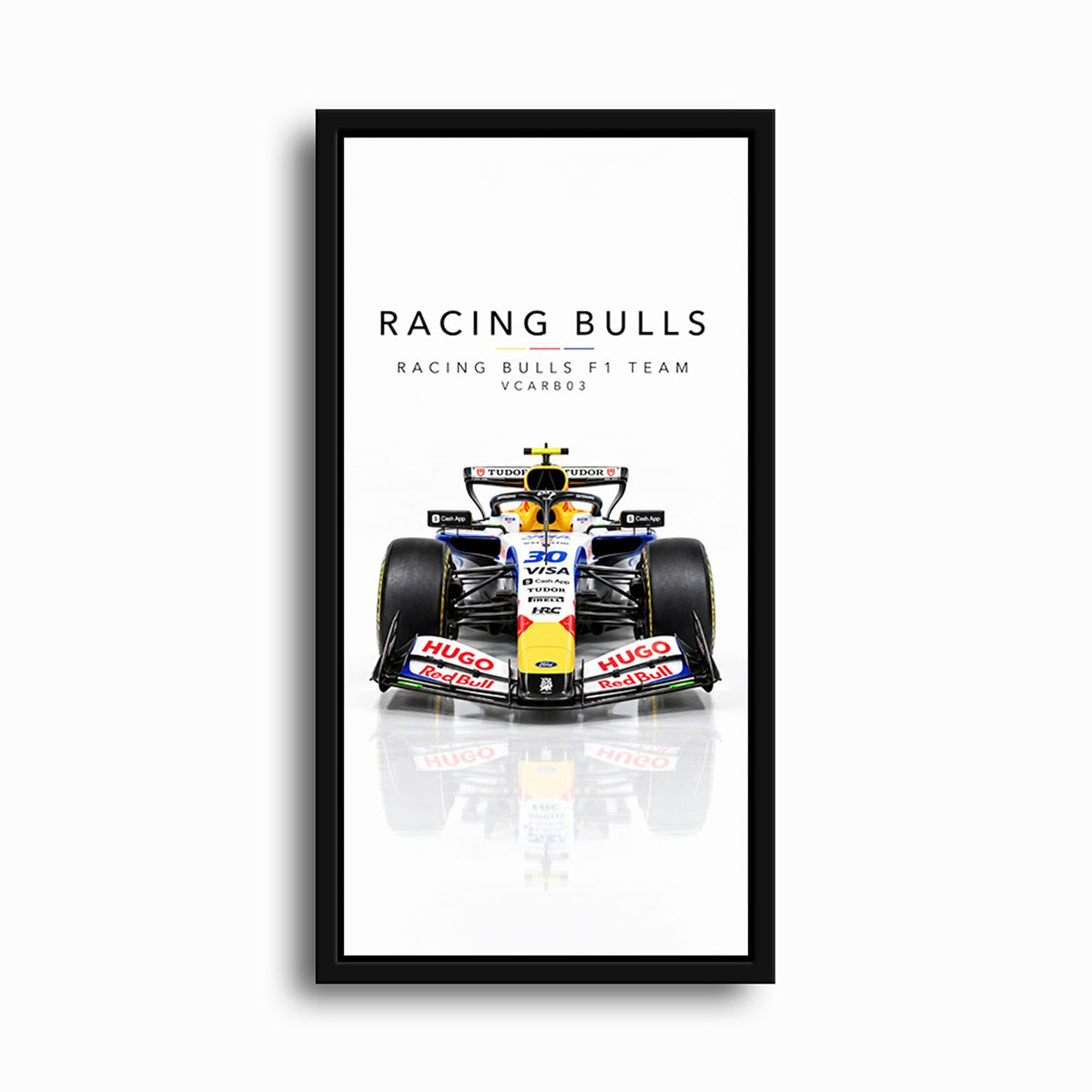 Racing Bulls F1 Team VCARB 03 Wall Art | Formula 1 Decor Cars