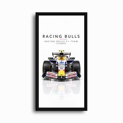 Racing Bulls F1 Team VCARB 03 Wall Art | Formula 1 Decor Cars