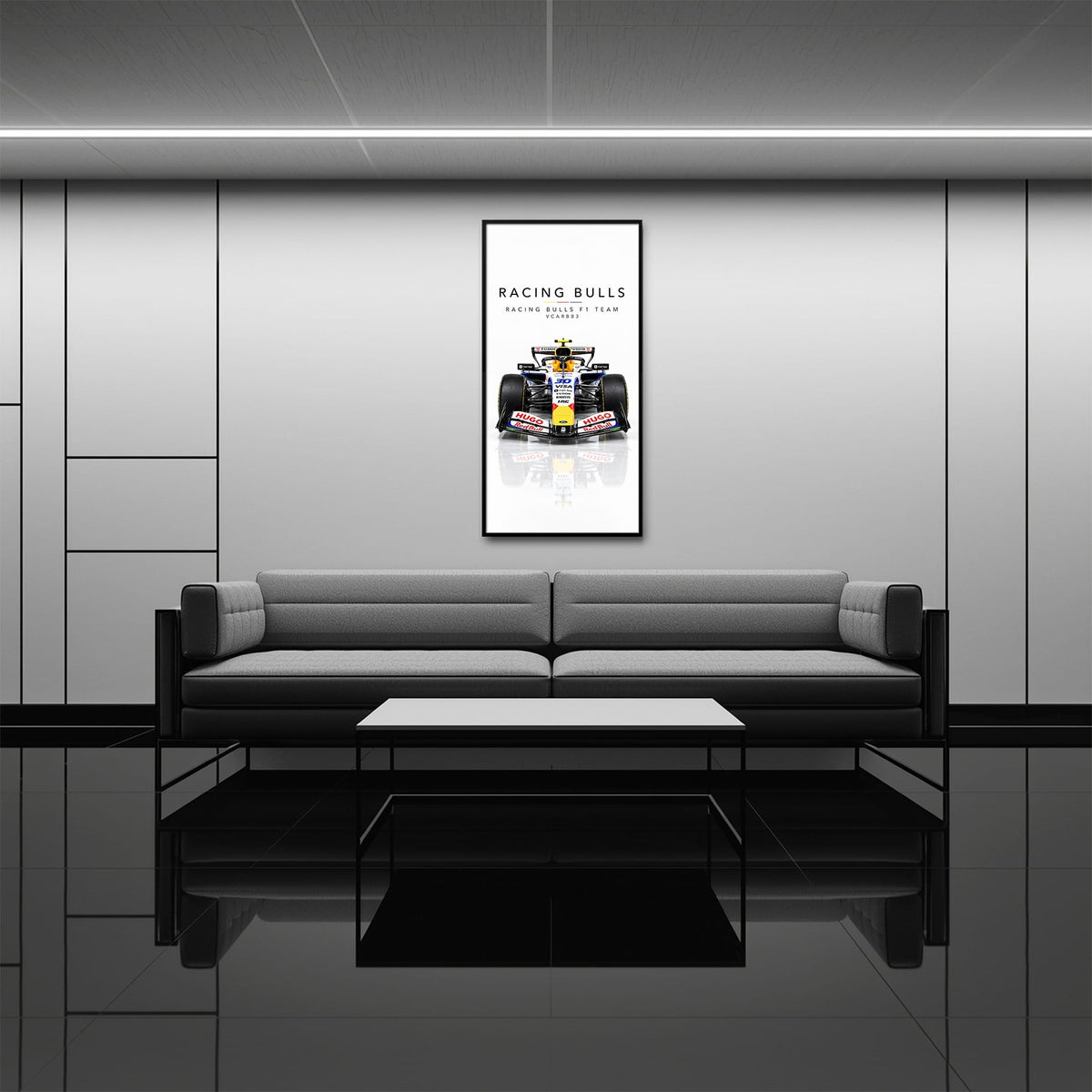Racing Bulls F1 Team VCARB 03 Wall Art | Formula 1 Decor Cars