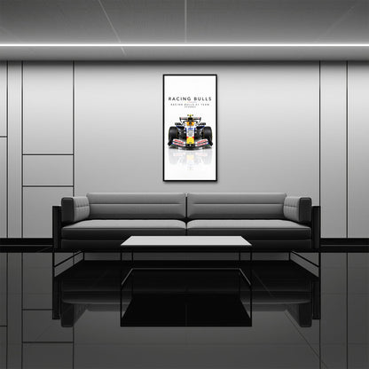 Racing Bulls F1 Team VCARB 03 Wall Art | Formula 1 Decor Cars