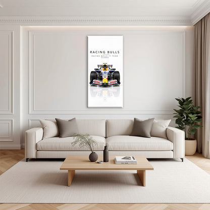 Racing Bulls F1 Team VCARB 03 Wall Art | Formula 1 Decor Cars