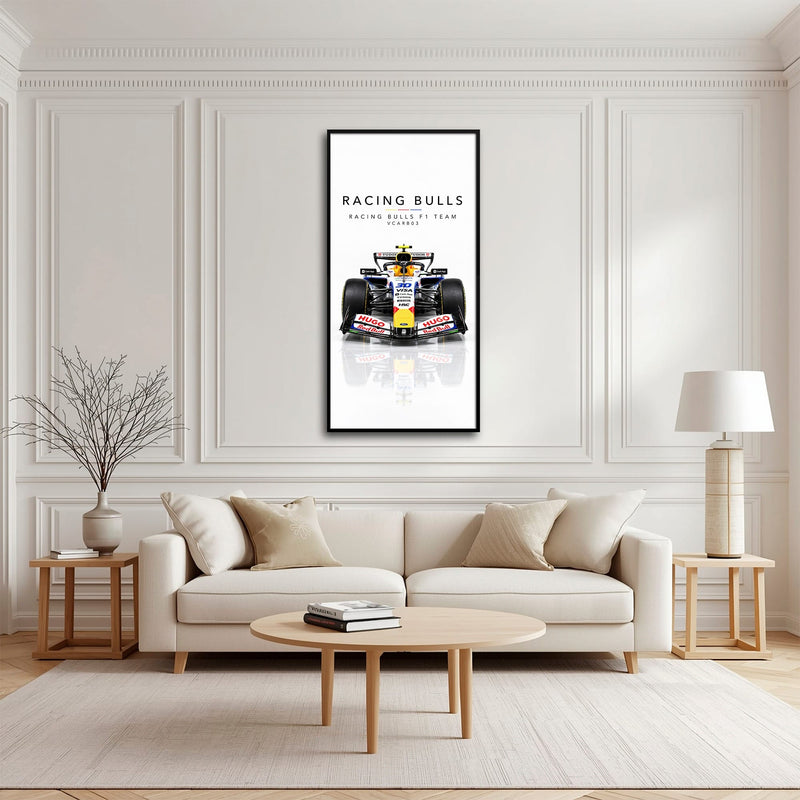 Racing Bulls F1 Team VCARB 03 Wall Art | Formula 1 Decor Cars