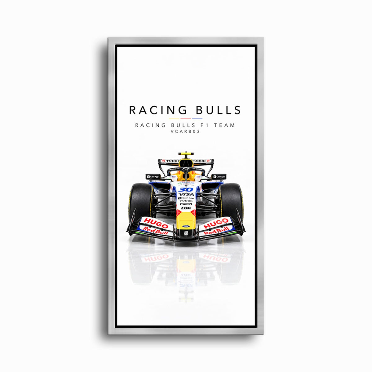 Racing Bulls F1 Team VCARB 03 Wall Art | Formula 1 Decor Cars