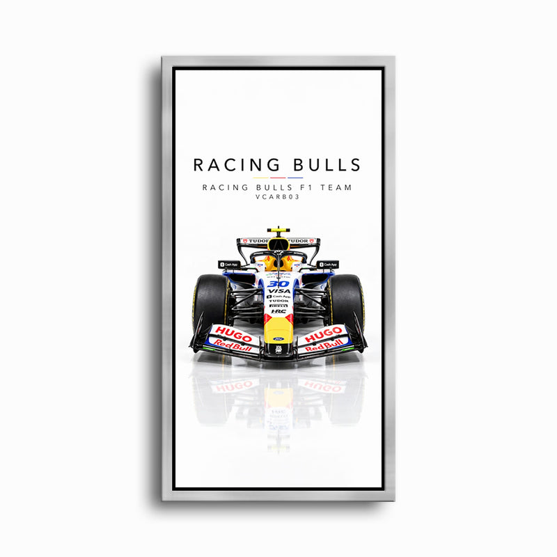 Racing Bulls F1 Team VCARB 03 Wall Art | Formula 1 Decor Cars