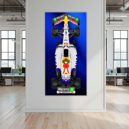 Racing Bulls VCARB 02 Wall Art – F1 Canvas Print-Motorsport Art Cars