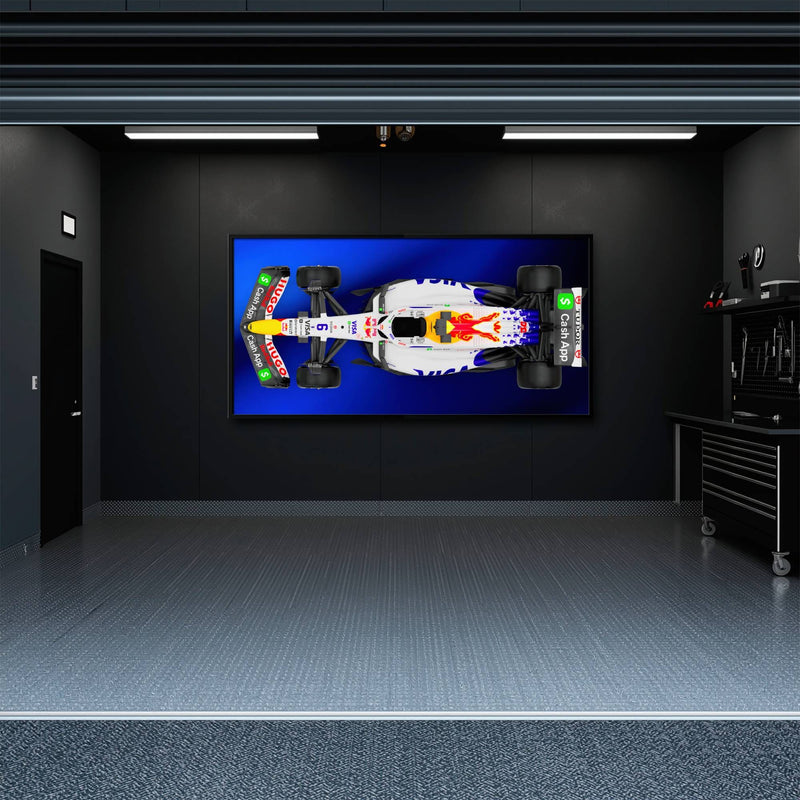 Racing Bulls VCARB 02 Wall Art – F1 Canvas Print-Motorsport Art Cars