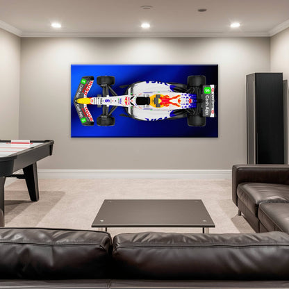 Racing Bulls VCARB 02 Wall Art – F1 Canvas Print-Motorsport Art Cars