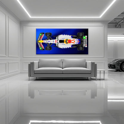 Racing Bulls VCARB 02 Wall Art – F1 Canvas Print-Motorsport Art Cars