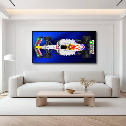 Racing Bulls VCARB 02 Wall Art – F1 Canvas Print-Motorsport Art Cars