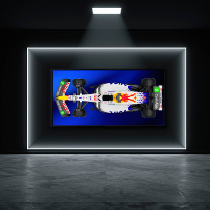 Racing Bulls VCARB 02 Wall Art – F1 Canvas Print-Motorsport Art Cars