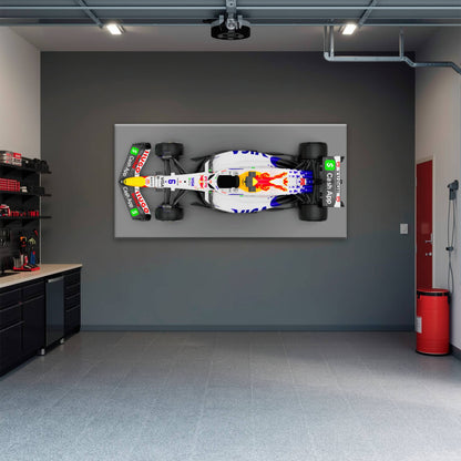 F1 Wall Art – Racing Bulls VCARB 02 Canvas Print-Motorsport Art Cars