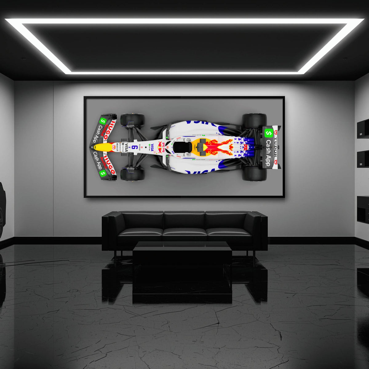 F1 Wall Art – Racing Bulls VCARB 02 Canvas Print-Motorsport Art Cars