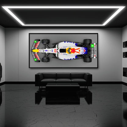 F1 Wall Art – Racing Bulls VCARB 02 Canvas Print-Motorsport Art Cars