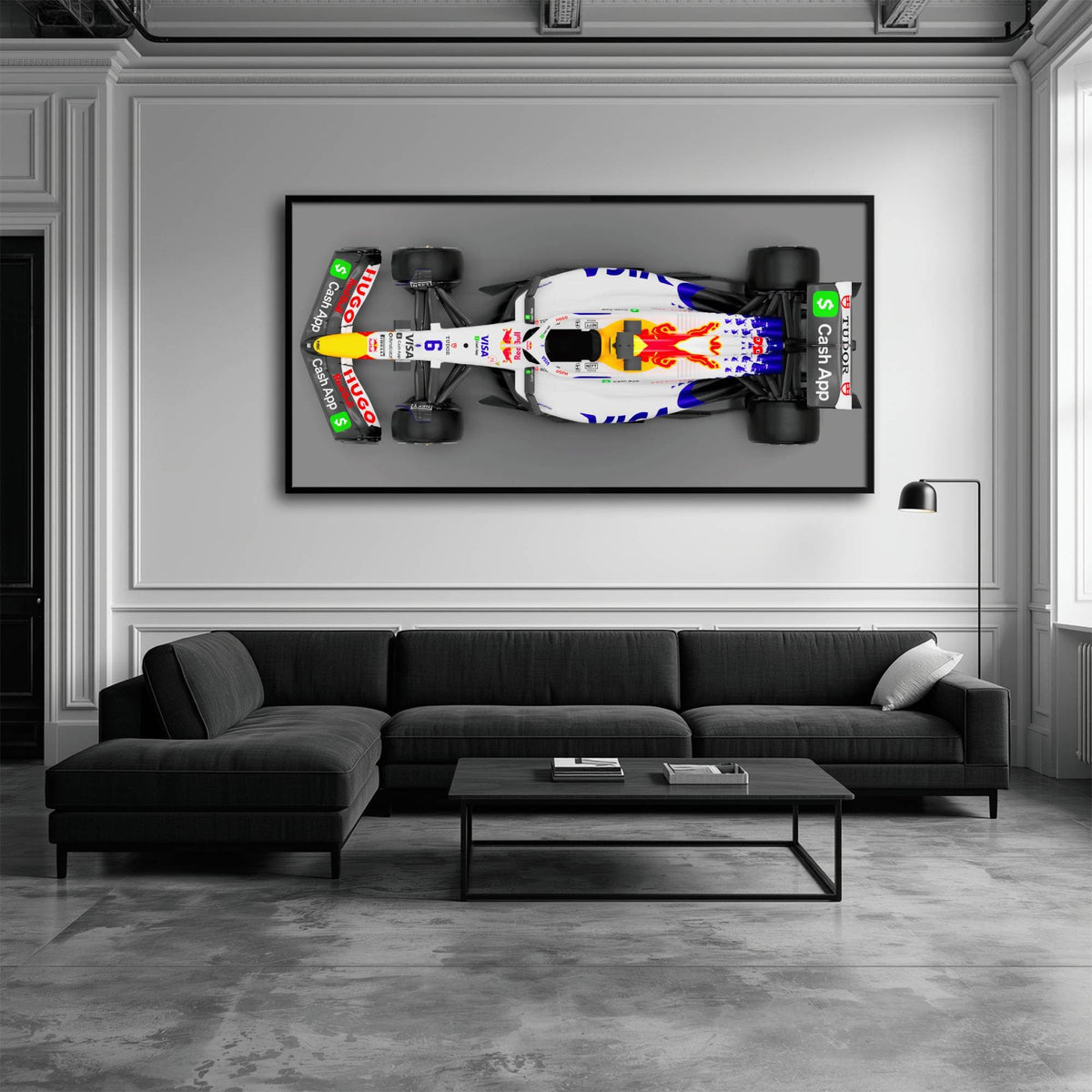 F1 Wall Art – Racing Bulls VCARB 02 Canvas Print-Motorsport Art Cars