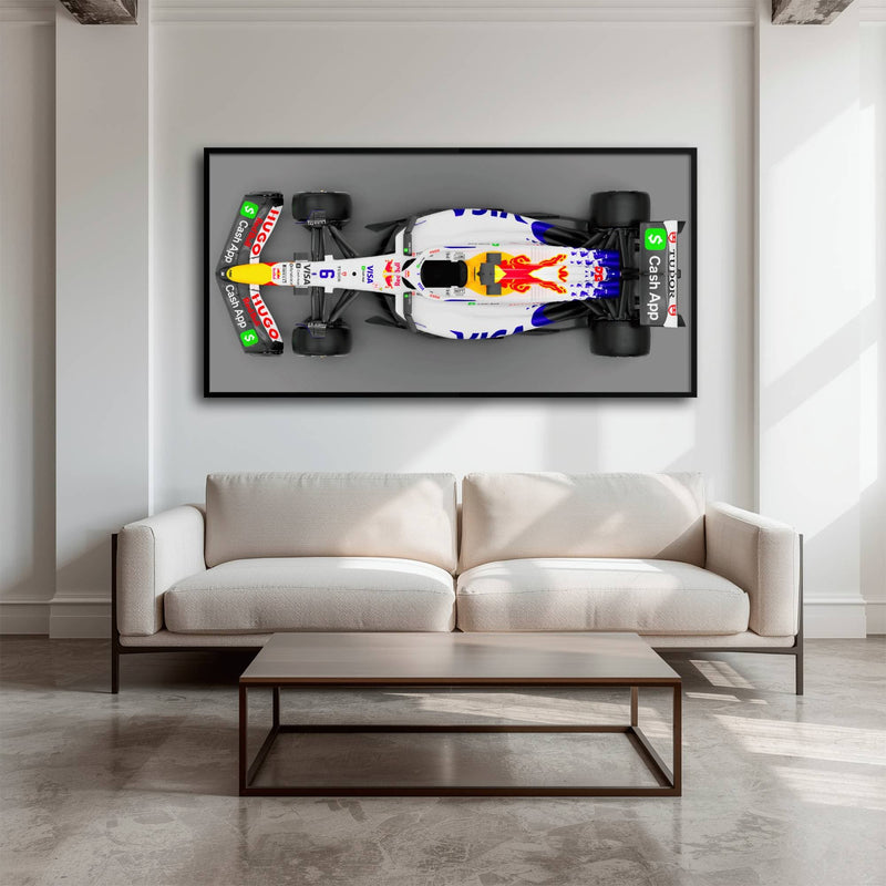 F1 Wall Art – Racing Bulls VCARB 02 Canvas Print-Motorsport Art Cars