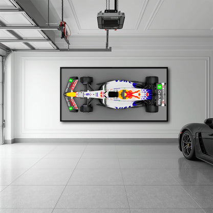 F1 Wall Art – Racing Bulls VCARB 02 Canvas Print-Motorsport Art Cars