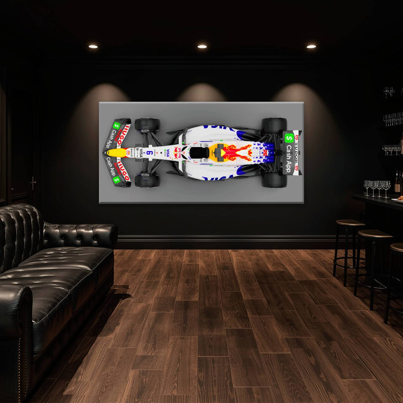 F1 Wall Art – Racing Bulls VCARB 02 Canvas Print-Motorsport Art Cars