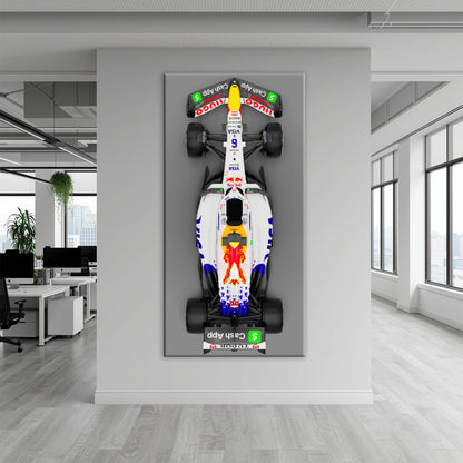 F1 Wall Art – Racing Bulls VCARB 02 Canvas Print-Motorsport Art Cars