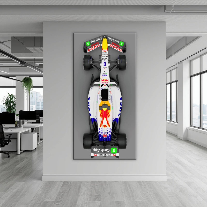 F1 Wall Art – Racing Bulls VCARB 02 Canvas Print-Motorsport Art Cars
