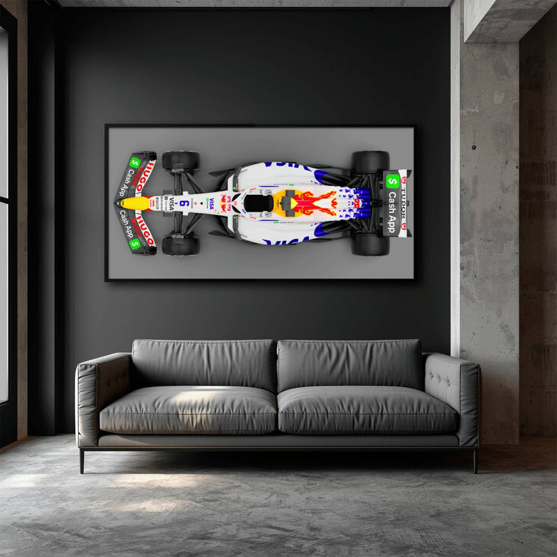 F1 Wall Art – Racing Bulls VCARB 02 Canvas Print-Motorsport Art Cars